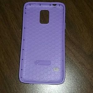 Purple smartphone case